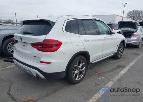 2021 BMW X3 Sdrive30I z USA, uszkodzony, nr VIN 5UXTY3C09M9H24775